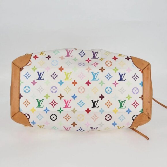 LOUIS VUITTON Monogram Multicolor Ursula Tote Bag White M40123 LV Auth BA2955 - Picture 11 of 15